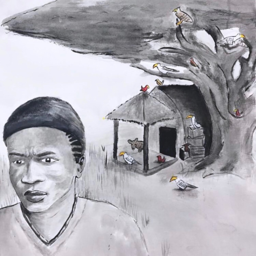 Chapter of the Birds: Painting on a Canvas